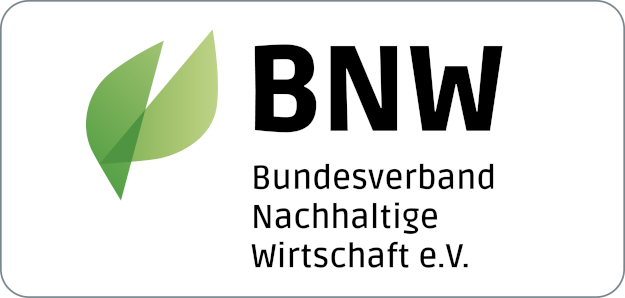 Member of Bundesverband Nachhaltige Wirtschaft BNW (Federal Association for Sustainable Economy)